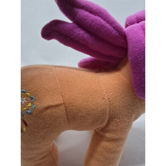 6" MY LITTLE PONY 2004 NANCO  Sparkleworks HASBRO STUFFED ANIMAL PLUSH PINK HAIR - Picture 4 of 11